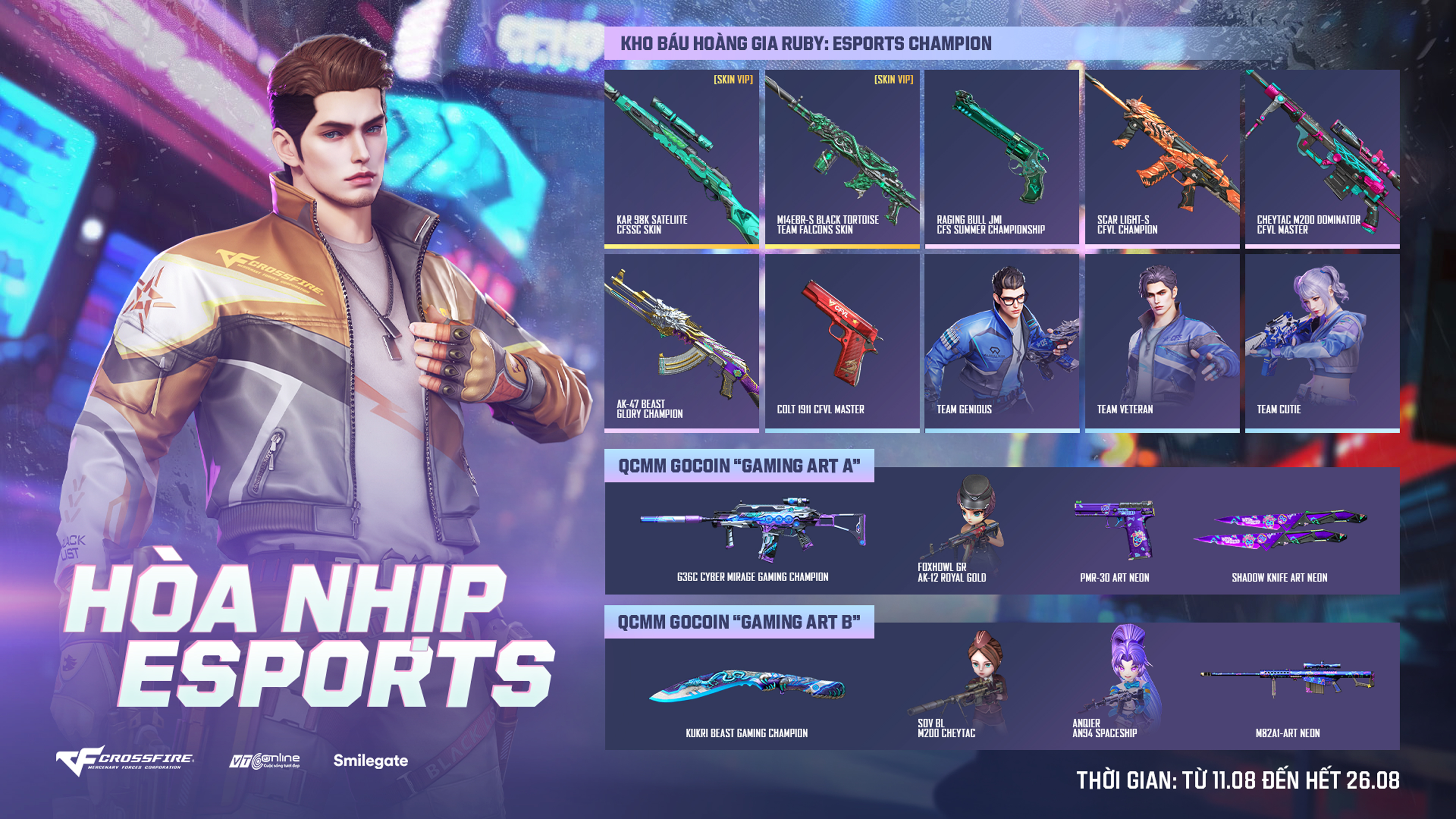 HÒA NHỊP ESPORTS - SĂN BÁU VẬT TẠI KHO BÁU HOÀNG GIA RUBY & QCMM GOCOIN