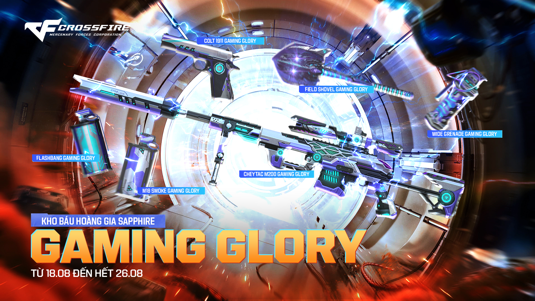 TIẾP LỬA EWC - KHO BÁU HOÀNG GIA SAPPHIRE GAMING GLORY
