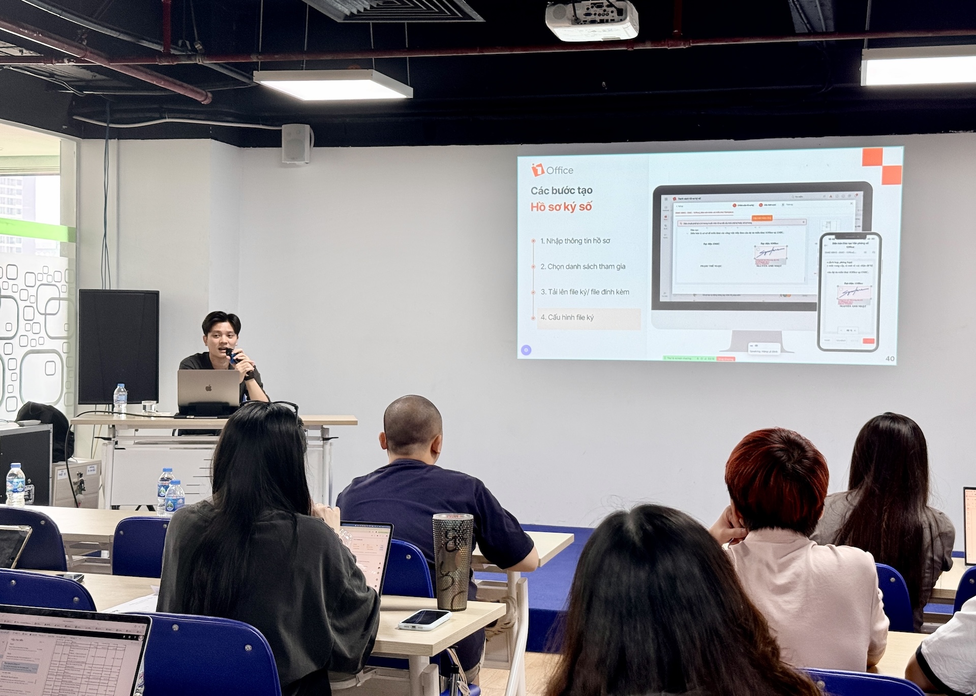 Đào tạo 1Office và chữ ký số: Thêm bước tiến trong hành trình số hóa nội bộ