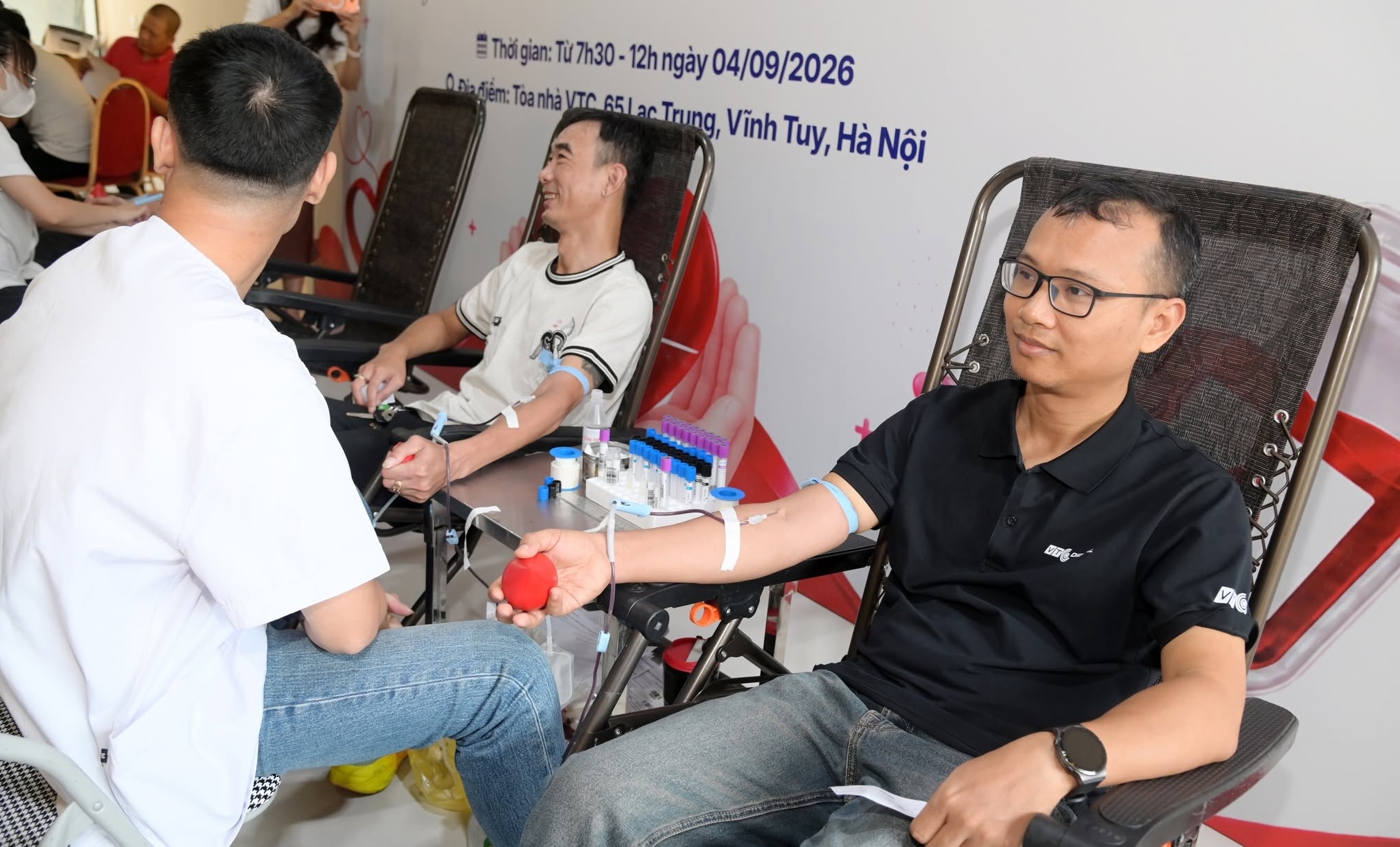 CBNV VTC Online tích cực hưởng ứng Ngày hội Hiến máu tình nguyện VTC 2026